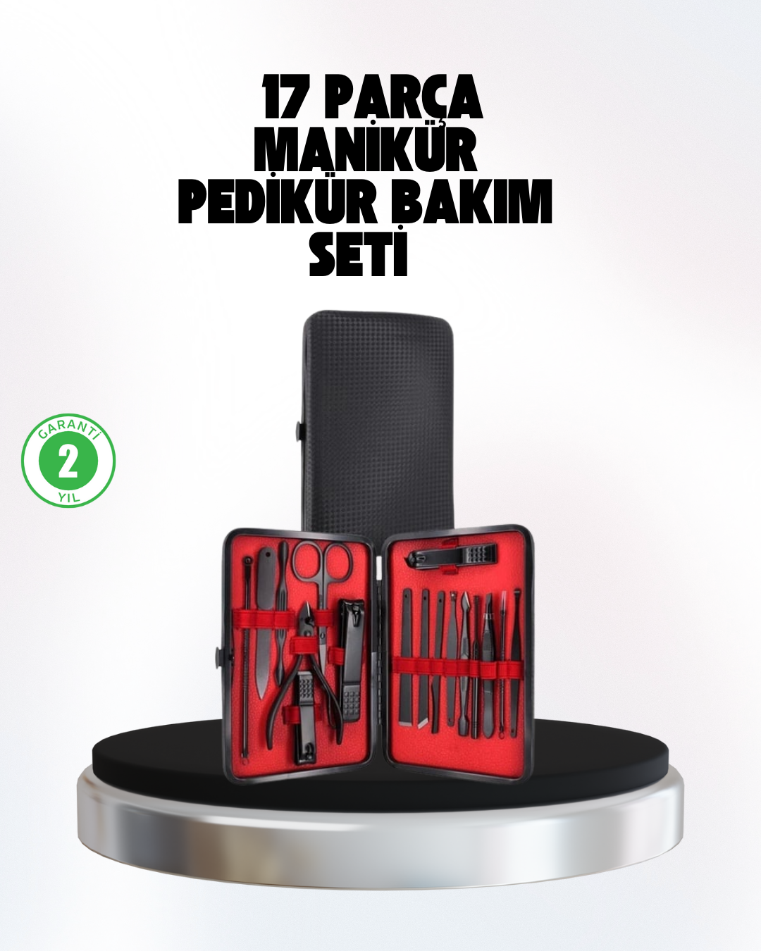 Najmaddin.com 1100 700x875 El ve Ayak Bakım Seti 17 Parça Taşınabilir Deri Çantalı Manikür Seti najmaddin.com El ve ayak bakımını profesyonel düzeyde yapmak isteyenler için geliştirilen 17 parçalık manikür seti