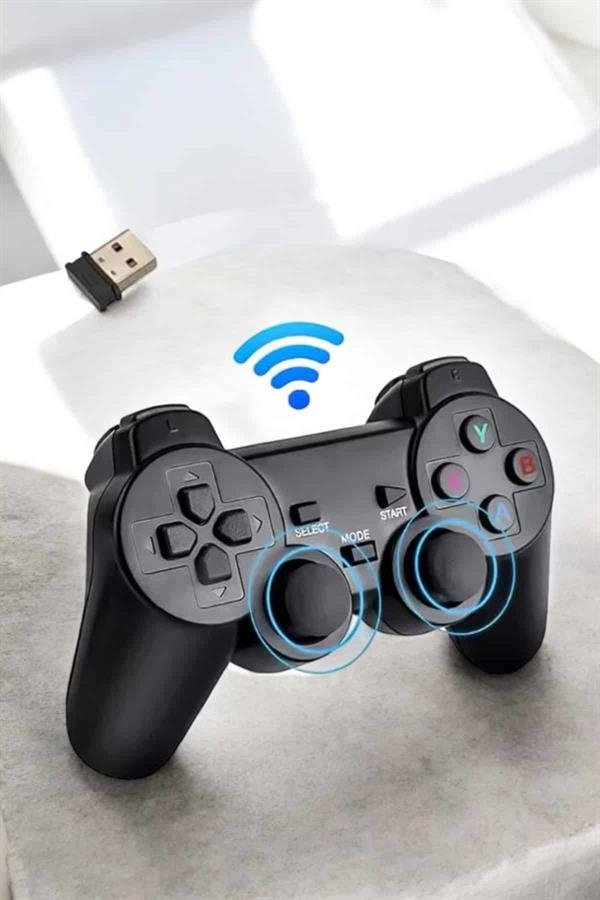 Najmaddin.com 1122 Game Stick 2000 Oyunlu 2.4G Kablosuz Çift Kol Yüksek Hassasiyetli Wireless najmaddin.com Efsane oyun deneyimi geri döndü! Çocukluğunuzun vazgeçilmez eğlencesi Atari oyun konsolu
