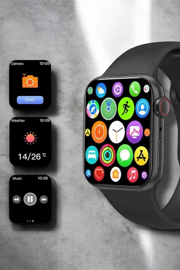 Najmaddin.com 1241 Akıllı Saat 44mm Çelik Kasa OLED Ekran ve Gelişmiş Sağlık Takibi najmaddin.com Her anınıza eşlik edecek bu akıllı saat