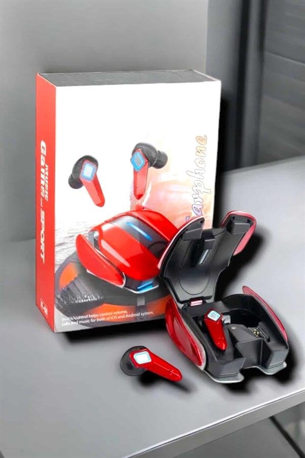 Najmaddin.com 1243 Gamer Kulaklık Düşük Gecikme Oyun Modu Net Ses Kaliteli najmaddin.com Kapasite: 32mAh kulaklık