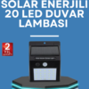 Bu solar LED duvar lambası