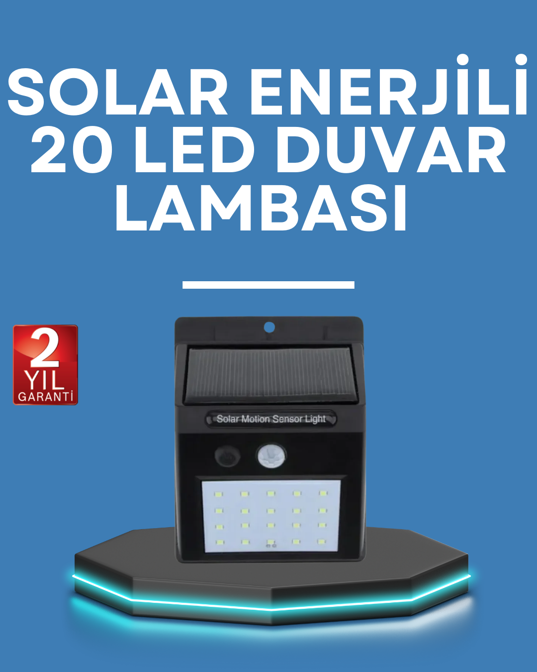 Najmaddin.com 1324 700x875 Hareket Algılamalı Solar LED Güvenlik Lambası najmaddin.com Bu solar LED duvar lambası
