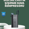 Dijital yükseltilmiş sürümüyle öne çıkan bu taşınabilir lastik pompası