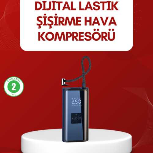 80W kablosuz taşınabilir lastik pompası