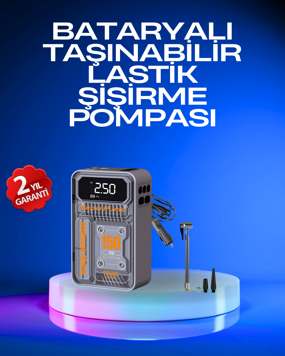 Najmaddin.com 1344 700x875 6000mAh Bataryalı LED Ekranlı Akıllı Hava Kompresörü najmaddin.com Her zaman yanınızda taşıyabileceğiniz bu mini hava pompası