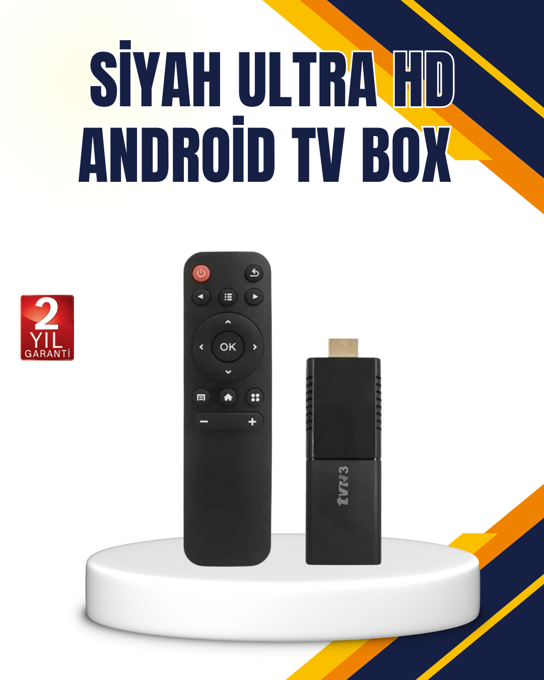 Najmaddin.com 1349 700x875 Android TV Stick 4K Ultra HD Görüntü Destekli najmaddin.com Eski televizyonunuzu çöpe atmanıza gerek yok! Bu Android TV Stick ile HDMI girişine takarak saniyeler içinde akıllı TV’ye dönüştürebilirsiniz. 4K Ultra HD çözünürlük desteği sayesinde üstün görüntü kalitesi sunar. 5G WiFi ve Bluetooth 5.0 bağlantısı ile kablosuz özgürlüğü yaşayın. 2GB RAM ve 16GB depolama alanı