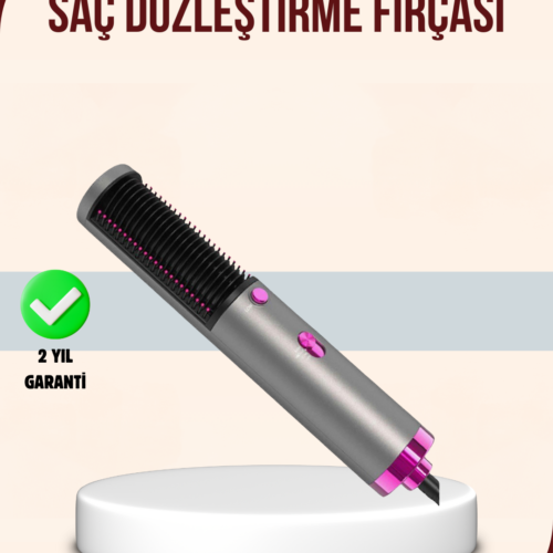Profesyonel sıcak hava fırçası ile saçınıza salon kalitesinde bakım yapabilirsiniz. Hem kurutma hem düzleştirme özelliği sunar. Negatif iyon teknolojisi sayesinde saç kabarmasını önler ve daha pürüzsüz bir görünüm elde etmenizi sağlar. Döner kablo yapısı sayesinde rahat hareket edebilirsiniz. Hafif ve taşınabilir olması seyahatlerde de kullanım kolaylığı sunar.