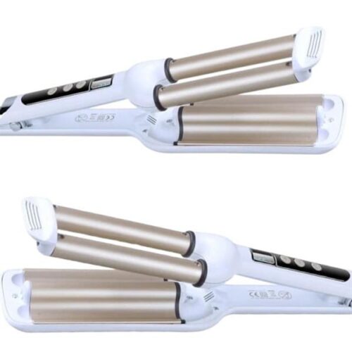 Bukle ve dalga yapmak için kullanılan saç maşası 3 farklı ısı kademesi sunar. Bu sayede saç tipinize göre uygun ısı kademesini ayarlayarak dalgalı saçlar yapabilirsiniz. Yeni nesil bukle maşası 160 derece en düşük ısıda ve 200 derece en yüksek ısıda çalışma gerçekleştirir. Dönebilen kablo özelliği sayesinde kullanım kolaylığı sağlar. Titanyum seramik saç maşası gold rengindedir. Su dalgası Wag saç maşası üzerinde ısı kademelerini ayarlayabileceğiniz bir sürgü vardır. Cihazın ısındığını belli eden bir sensöre sahip olan hızlı ısınma özelliğine sahiptir.200 derece saç maşası ısı geçirmeyen tutma yerleri ile kolayca saçlarınızı şekillendirebilmenizi sağlar.