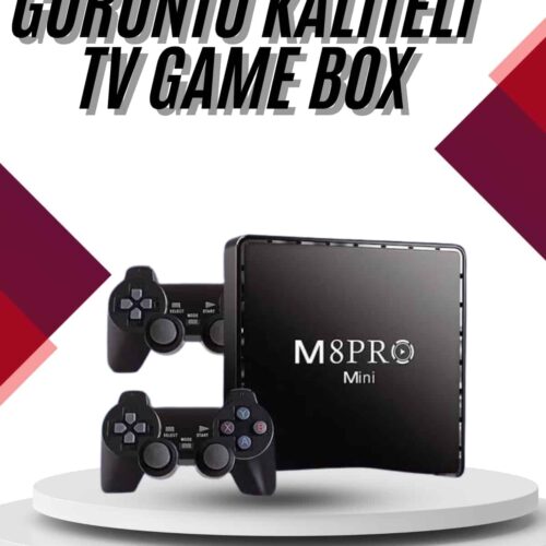 Android TV Box 10K Ultra HD ve Retro Oyun Konsolu Çift Sistemli M8proM8pro Android TV Box