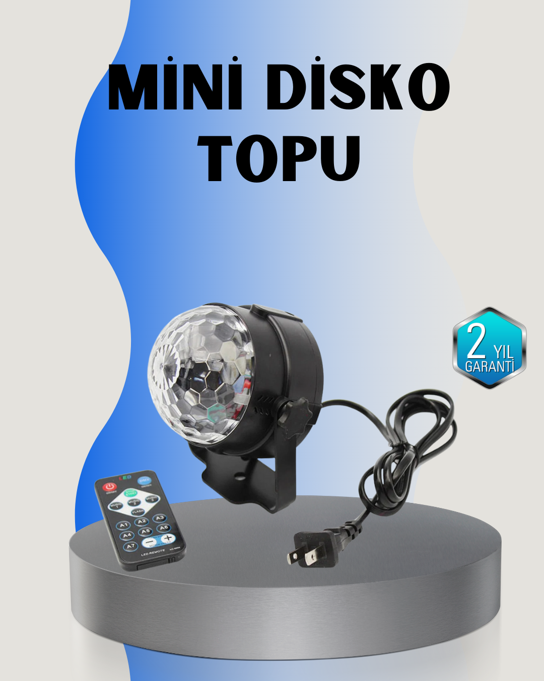 Najmaddin.com 1466 700x875 LED Disko Topu Sahne Parti Aydınlatma najmaddin.com Kompakt ve taşınabilir yapısı sayesinde istediğiniz her yere götürebileceğiniz RGB disko küresi