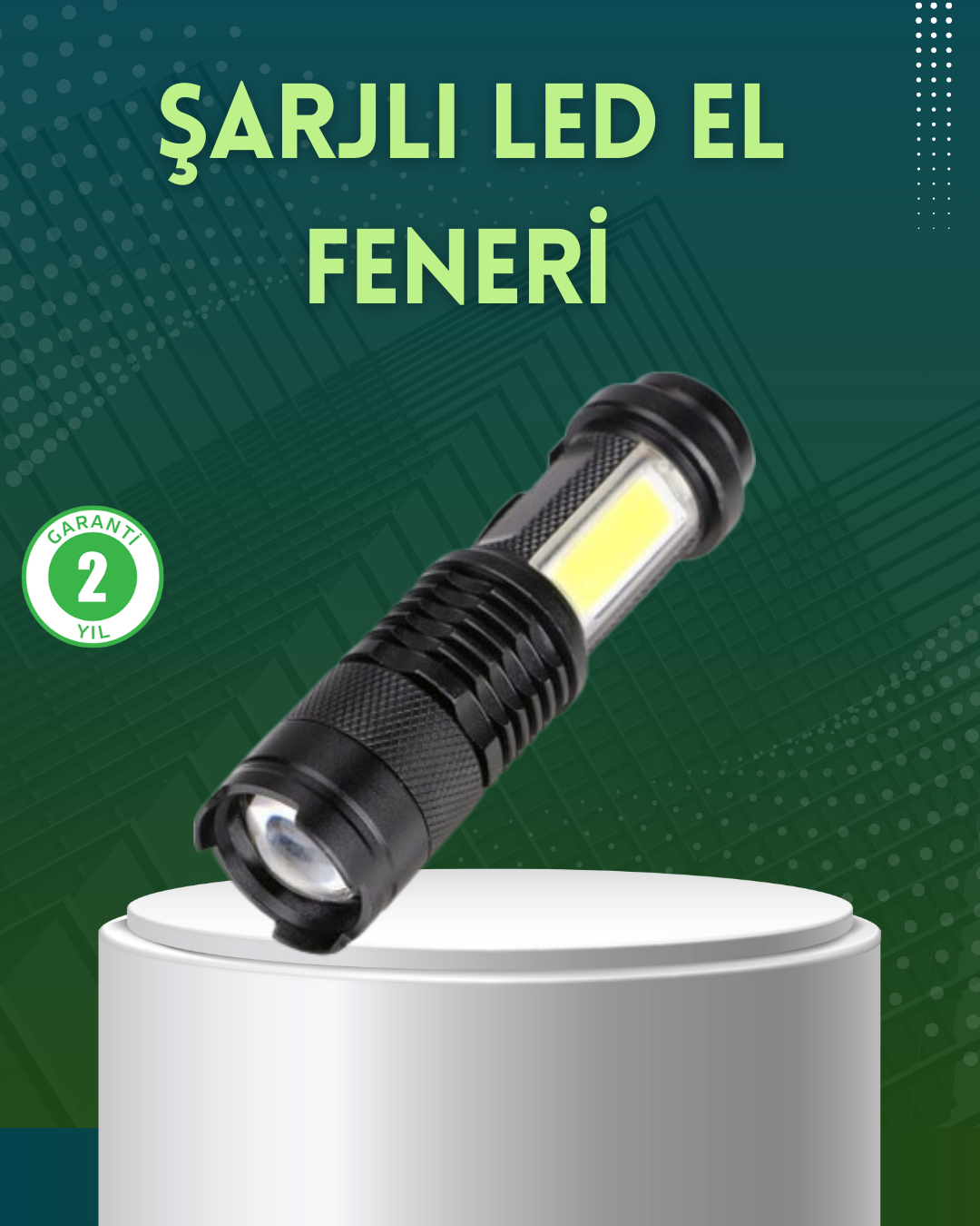 Najmaddin.com 1476 700x875 4 Modlu USB Şarjlı LED El Feneri Kamp ve Outdoor najmaddin.com Kompakt tasarımıyla öne çıkan bu mini LED el feneri