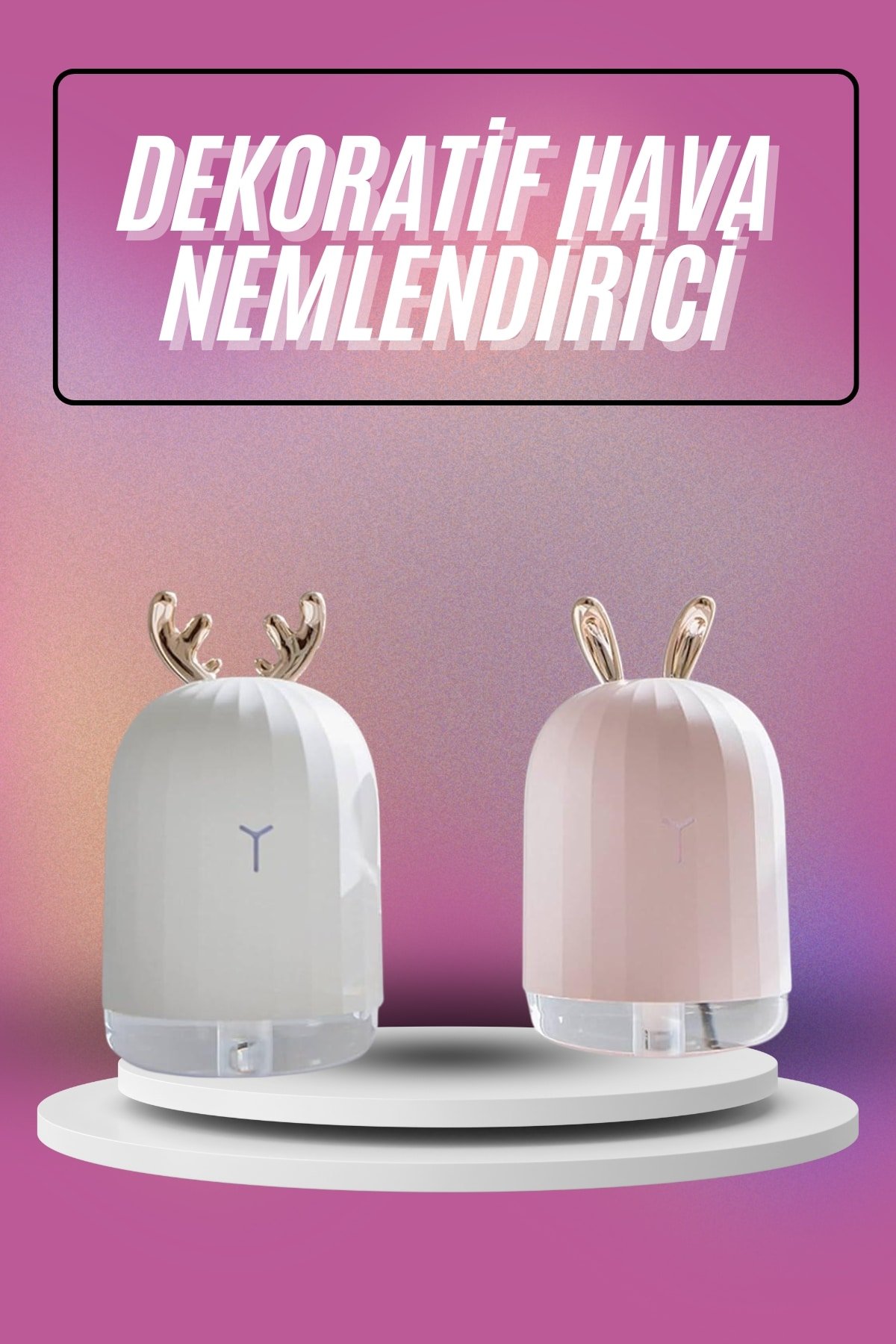 Najmaddin.com 1491 700x1050 Hava Nemlendirici Ultrasonik Aromaterapi Difüzör Tavşan Nemlendirici najmaddin.com Cihaz