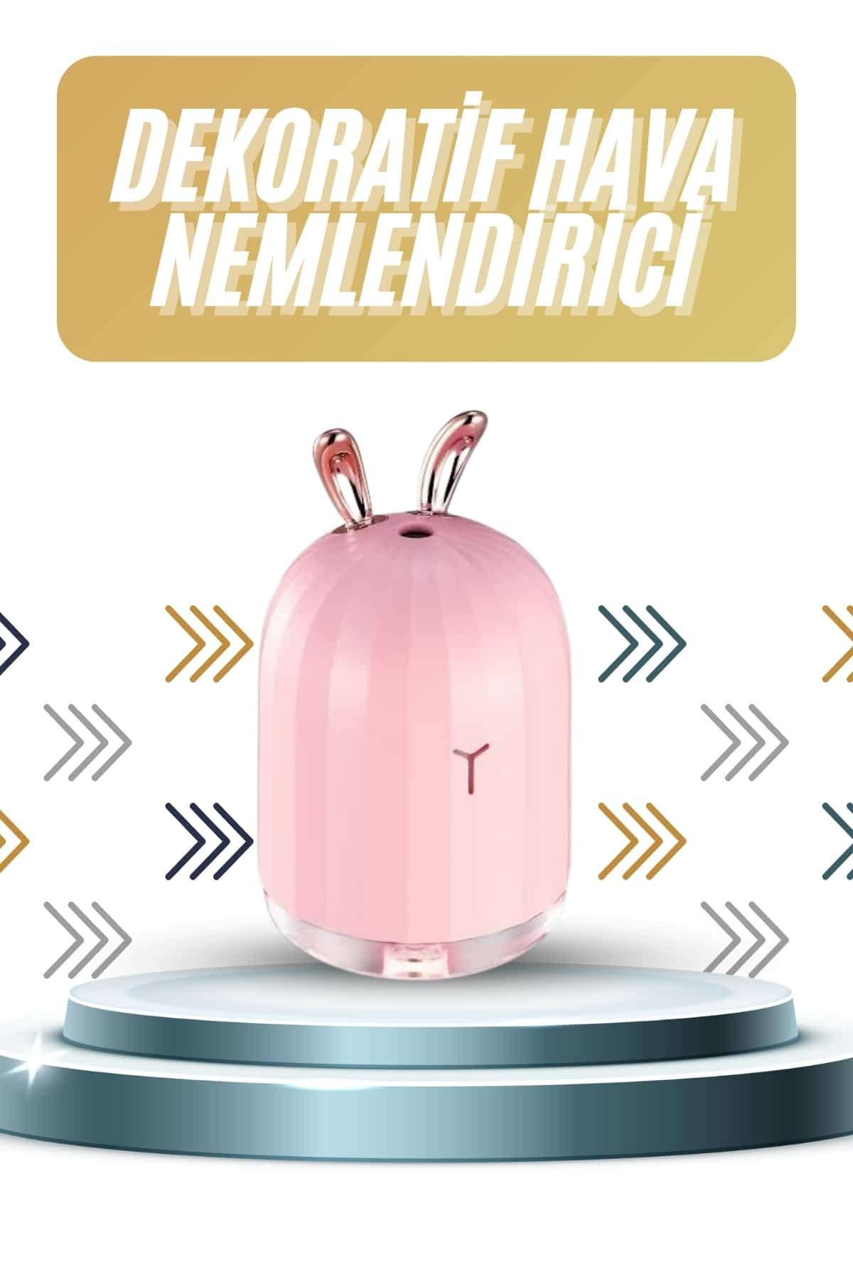 Najmaddin.com 1492 700x1050 Led Işıklı Hava Nemlendirici Buhar Makinesi Dekoratif Aromaterapi najmaddin.com Sevimli tavşan veya geyik tasarımıyla dikkat çeken bu ultrasonik hava nemlendirici