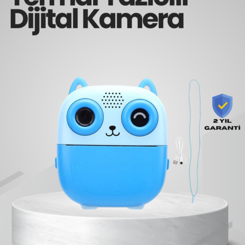 Çocukların hayal dünyasını desteklemek için geliştirilen bu dijital kamera