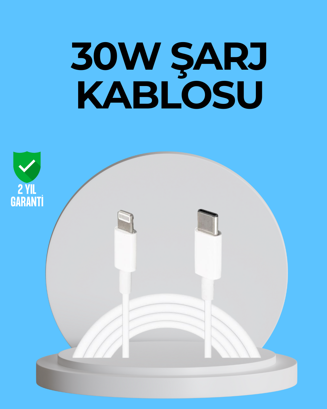 Najmaddin.com 1604 700x875 Dayanıklı TPE Lightning Kablo – 30W Hızlı Şarj ve Veri Transferi najmaddin.com Yüksek saflıkta bakır çekirdek ve akıllı çip teknolojisi ile üretilen bu kablo