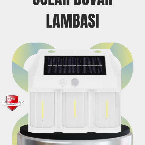 Bu 3 in 1 Solar Duvar Lambası