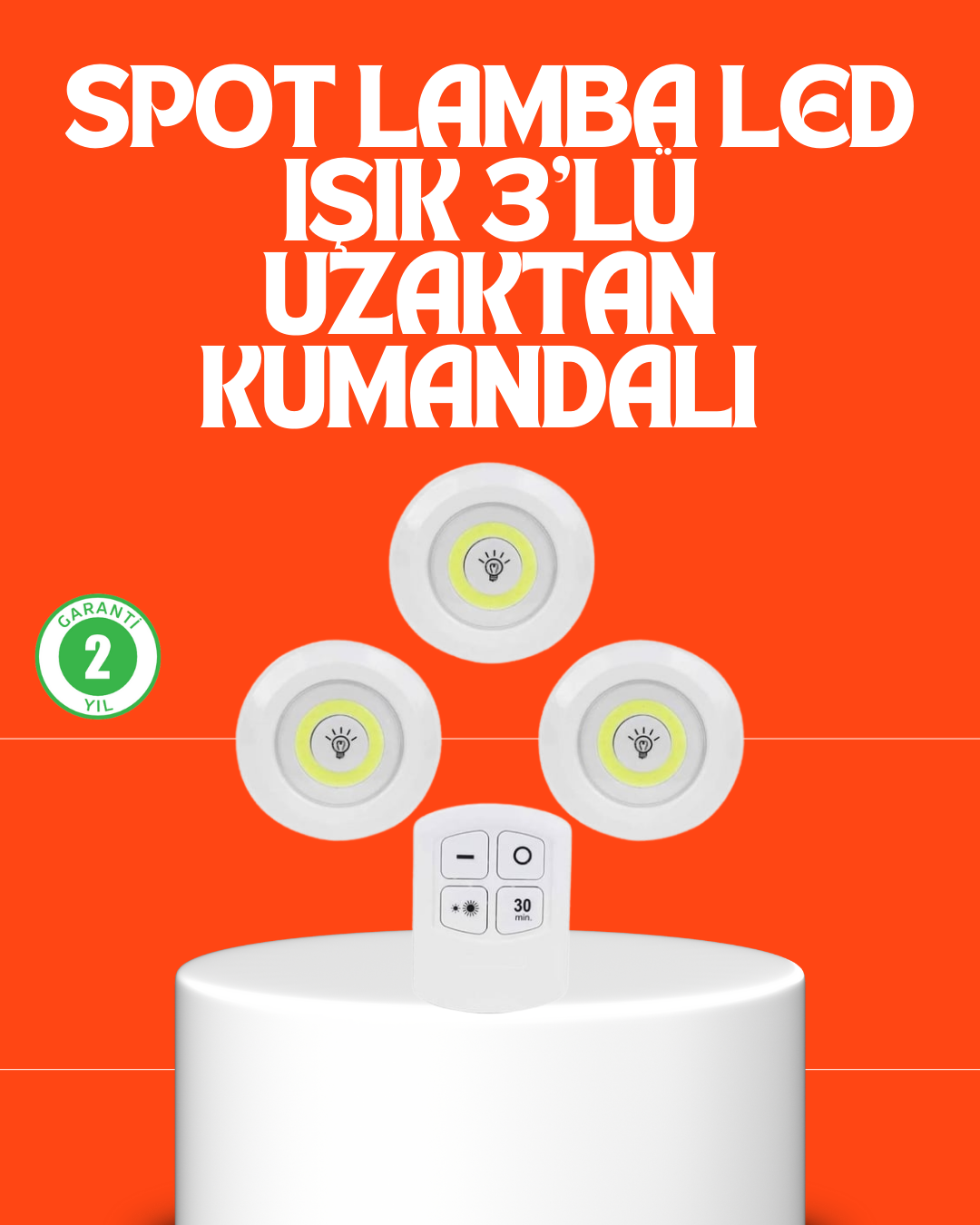 Najmaddin.com 1642 700x875 Kablosuz 3 Lü Spot Led Lamba Seti Uzaktan Kumandalı Enerji Tasarruflu Aydınlatma najmaddin.com Kablosuz 3’lü uzaktan kumandalı led spot lamba seti