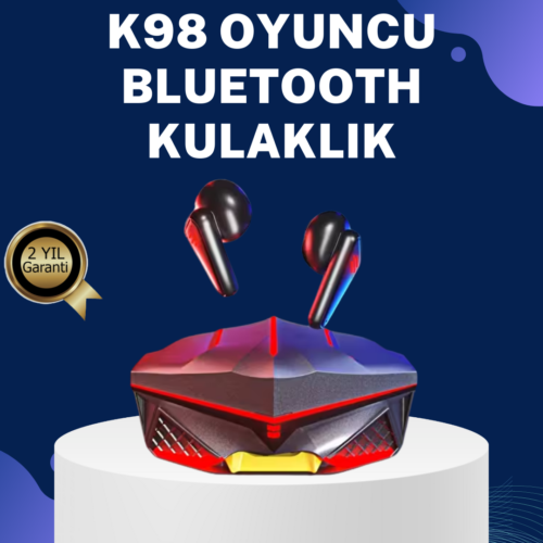 Led ışıklı kablosuz gaming kulaklık