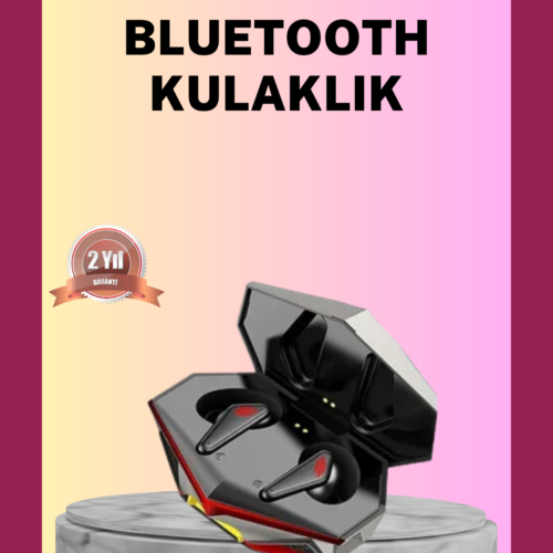 Led ışıklı metal kasalı kablosuz gaming kulaklık