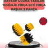 Bu 3 parçalık temizlik fırçası seti