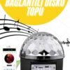 Ritim Hassasiyetli Bluetooth Hoparlörlü Disko IşığıDönebilen 6 adet güçlü LED ışık ile ortamınızı renklendiren bu disko küresi