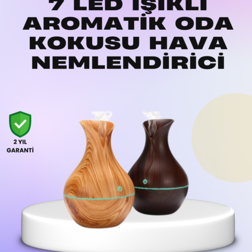 Bu şık ahşap desenli aromaterapi difüzör