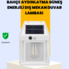 Solar duvar lambası çevre dostu enerji kaynağıyla elektrik faturalarınızı düşürür. Kurulumu kolaydır