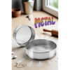 Najmaddin.com  177 100x100 HSNET Metal Un Eleği 15 ve 24 cm 2 li SET najmaddin.com