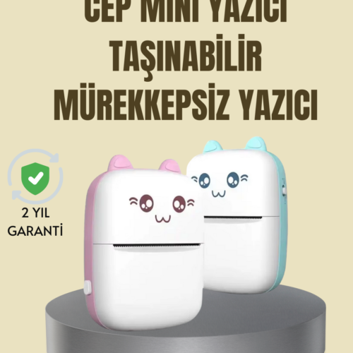 Taşınabilir mini termal yazıcı