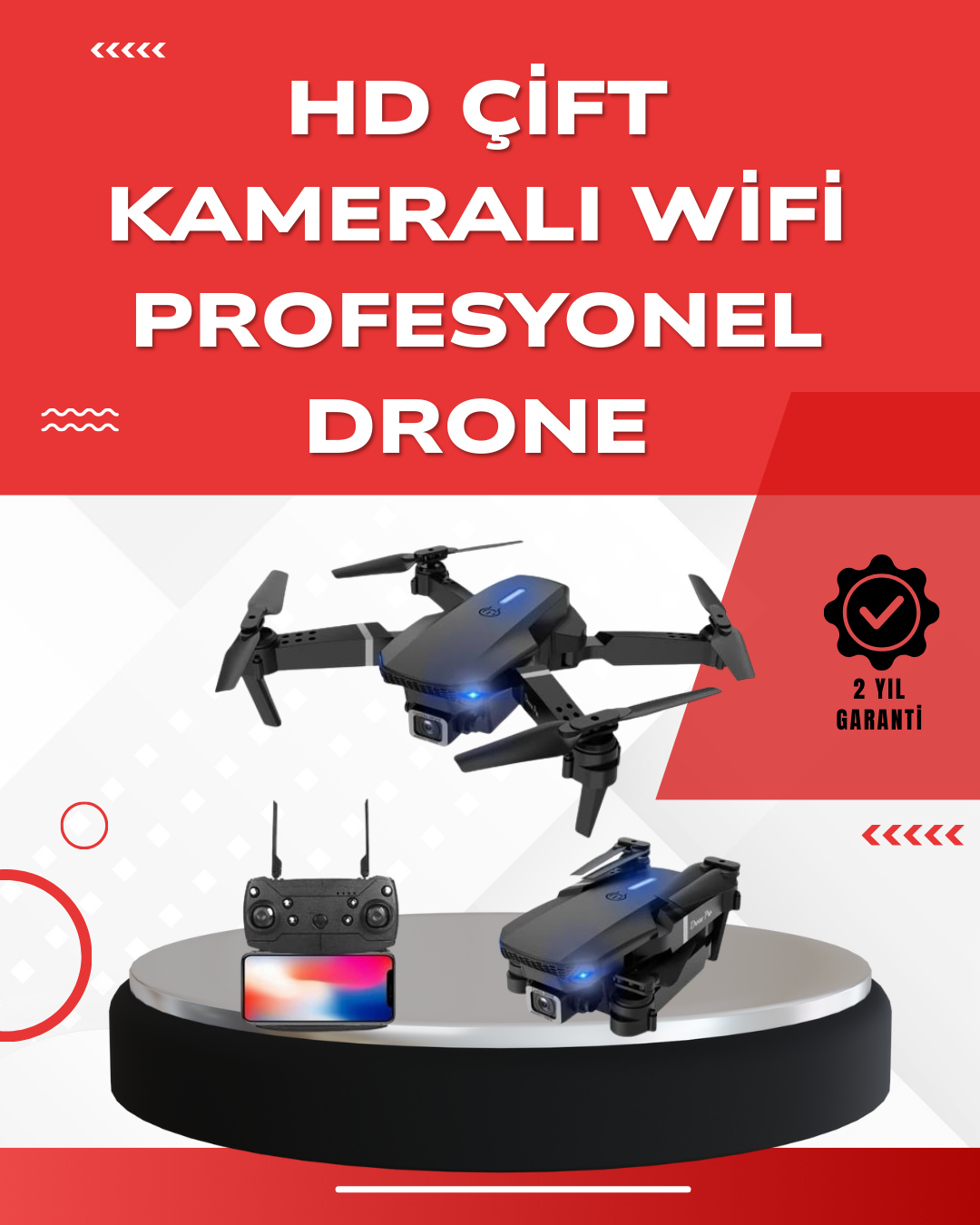 Najmaddin.com 1808 700x875 2.4G 4CH Katlanabilir Drone 100 Metre Uçuş Mesafeli najmaddin.com Küçük boyutlu ve katlanabilir tasarımı sayesinde kolayca taşınabilen bu drone