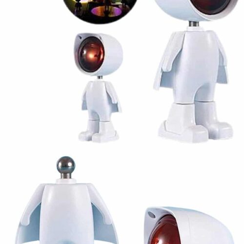 Gün batımı efektli bu şarjlı lamba