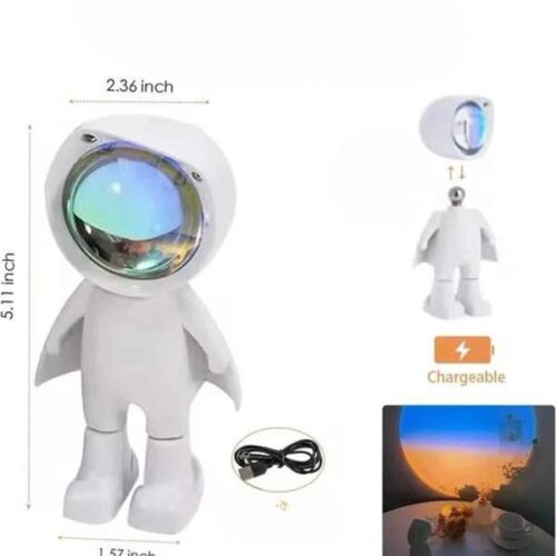 Bu gün batımı efektli dekoratif lamba