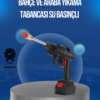 Yüksek/düşük basınç seçenekleri ve köpük haznesi ile donatılmış bu cihaz