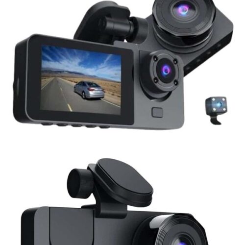 Bu gelişmiş 3 yönlü araç içi kamera sistemi