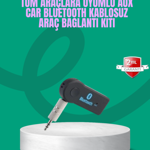 Bluetooth AUX Araç Kiti