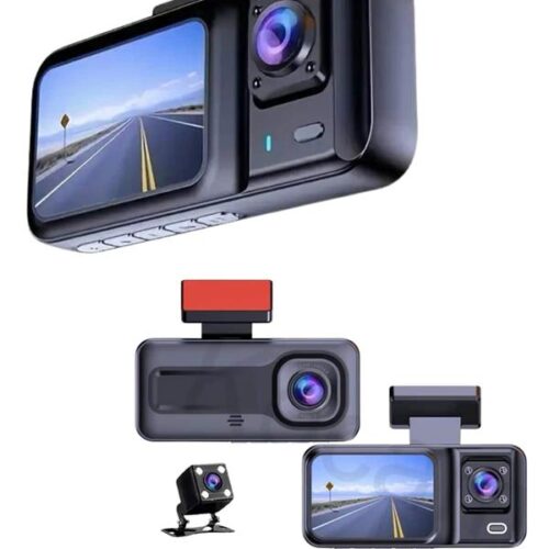 Bu çok kameralı araç içi güvenlik sistemi