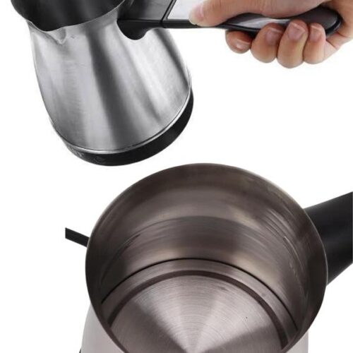 Yüksek performansı ve şık tasarımıyla dikkat çeken bu elektrikli cezve