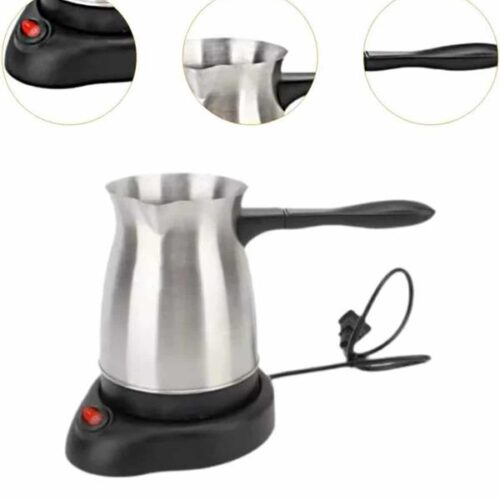 Yüksek performansı ve modern tasarımıyla dikkat çeken bu elektrikli cezve