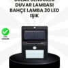 Bu 20 LED’li güneş enerjili lamba