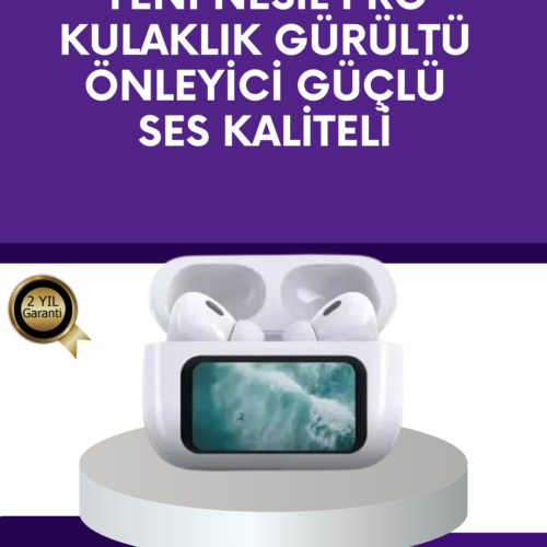 Bu dokunmatik ekranlı Bluetooth kulaklık