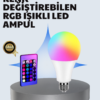 RGB uzaktan kumandalı LED ampul