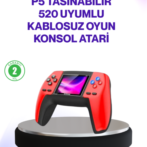 520 farklı klasik oyunu tek cihazda sunan P5 Retro GamePad