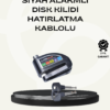 Çift Modlu 110dB Alarmlı Disk Kilidi motosiklet