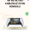 Retro oyunların nostaljisini modern teknolojiyle birleştiren bu taşınabilir oyun konsolu