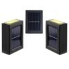 Modern tasarımı ve çevre dostu teknolojisiyle öne çıkan yeni model solar çift taraflı duvar lambası