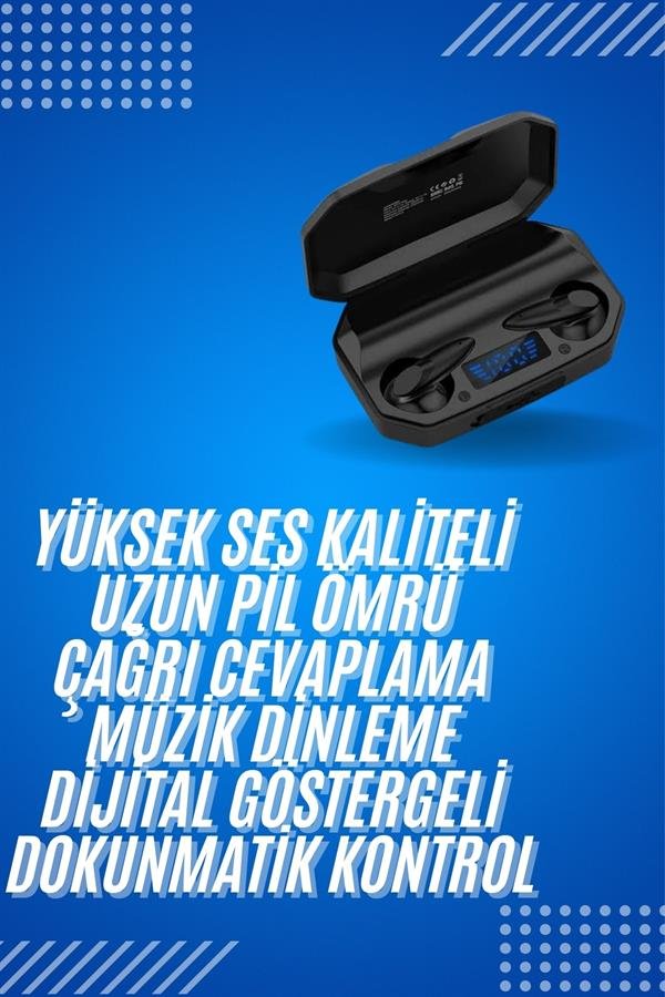 Najmaddin.com 2071 Rgb Işıklı Çift Mikrofonlu Siyah Profesyonel Oyuncu Kulaklığı Kablosuz Kulakiçi najmaddin.com G30 Siyah Profesyonel Oyuncu Kulaklığı