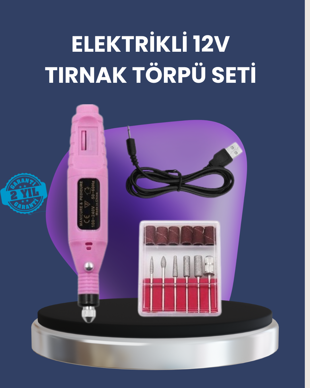 Najmaddin.com 2071 700x875 Ayarlanabilir Hızlı Tırnak Bakım Makinesi najmaddin.com Manikür ve pedikür artık zaman alıcı bir işlem olmaktan çıkıyor. Bu elektrikli set