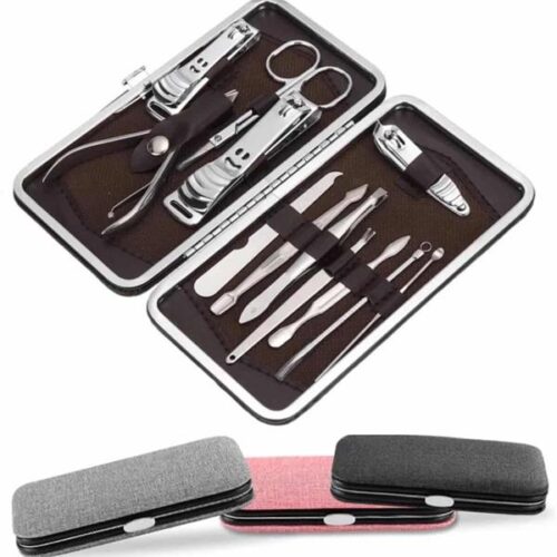 12 Parça Çanta Tipi Manikür Pedikür Tırnak Bakım Seti12 parça çanta tipi manikür pedikür tırnak bakım seti