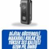 Bluetooth 5.2 Teknolojili Makaralı Titreşimli Kulaklık | Dijital Ekran