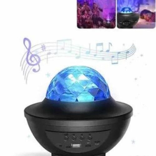 10 renk rotasyonel dinamik projeksiyonla anında bir dönüşen mavi bulutsu bulutuna karşı sürüklenen yıldızlardan oluşan bir alanı yansıtır. Yatıştırıcı aurora etkisi